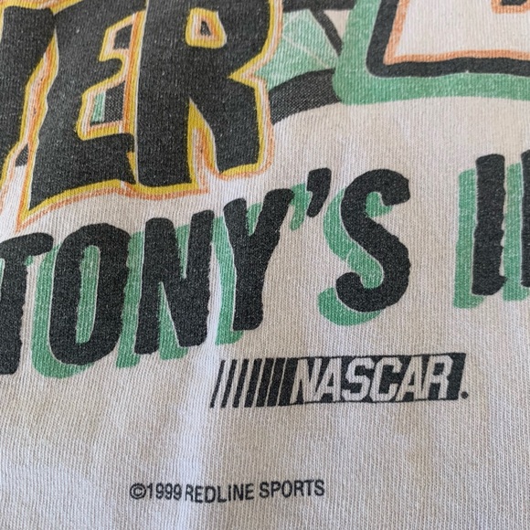 Vintage 1999 Tony Stewart Nascar by Competitors View  double sided T-shirt L - Picture 6 of 11